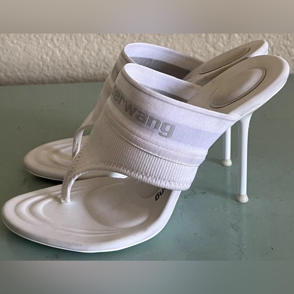 Alexander Wang Sienna Logo Sandals Size 39 $495 - Picture 14 of 15